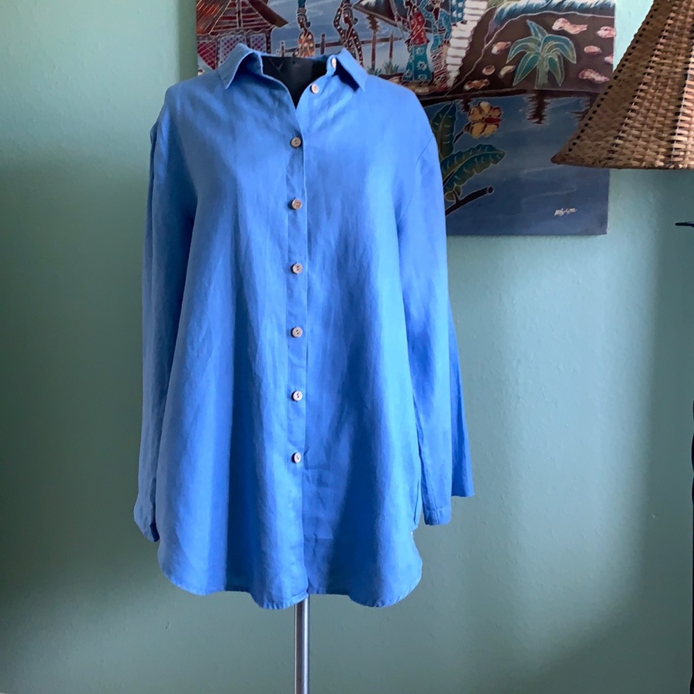Soft Surroundings Linen Tunic